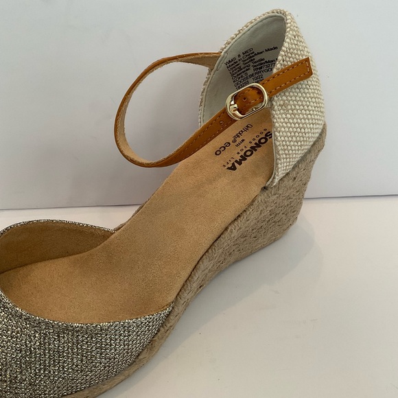 NWT/in box Women’s Sonoma espadrille sandals - Picture 2 of 7